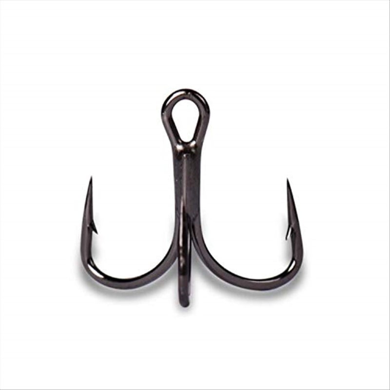 Mustad UltraPoint KVD Elite Series Triple Grip Treble Hook with 1 Extra Strong/2 Extra Short Hooks (Pack of 11), Red, 2